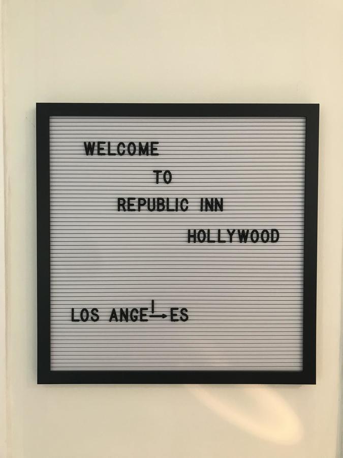 Republic Hollywood La Albergue Los Ángeles Exterior foto